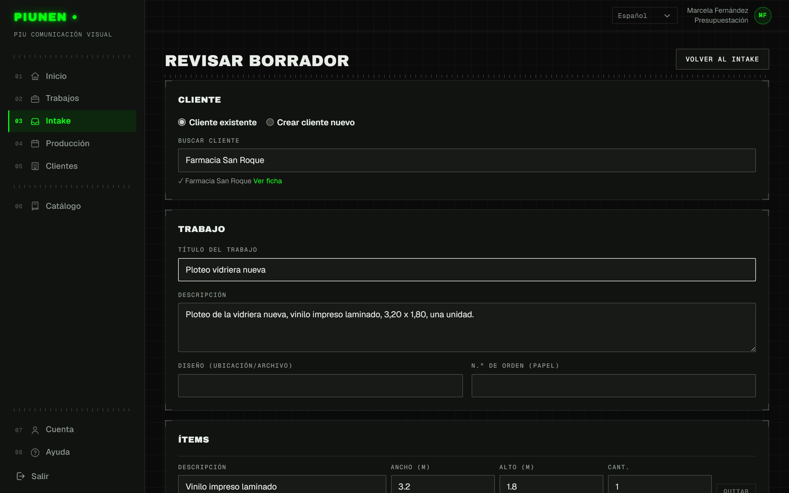 La IA arma el borrador, vos confirmás